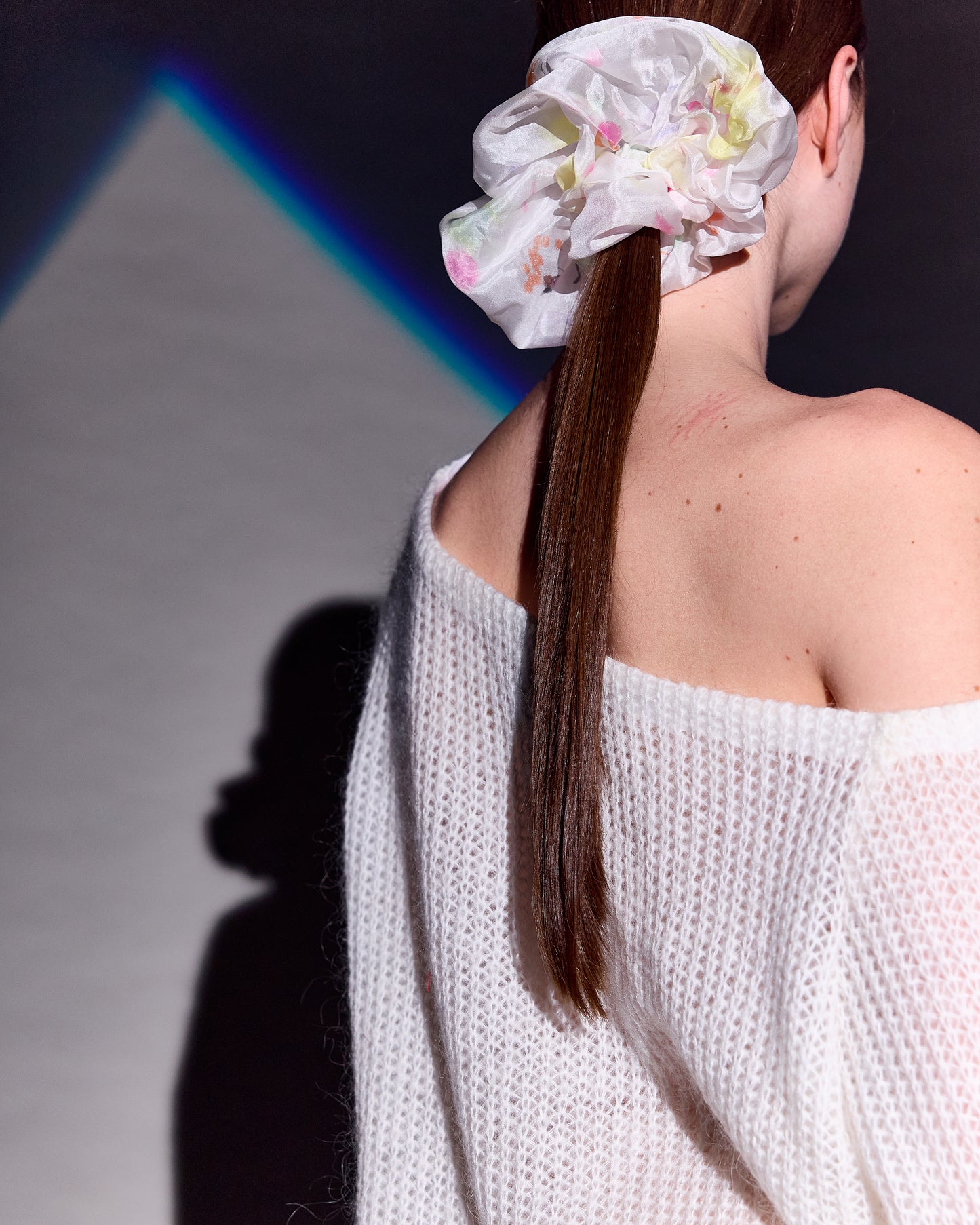 knitwear off shoulder sweater